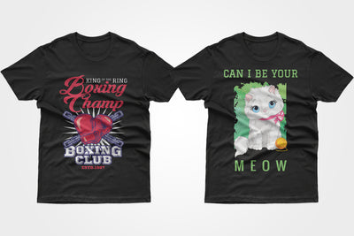 200+ Classy T-Shirt Designs Bundle-Templates-Artixty