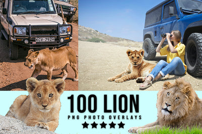 3030+ Animal Photo Overlays Bundle - Artixty