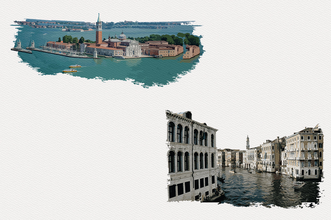 1040+ Amazing Watercolor Illustrations Bundle - Artixty