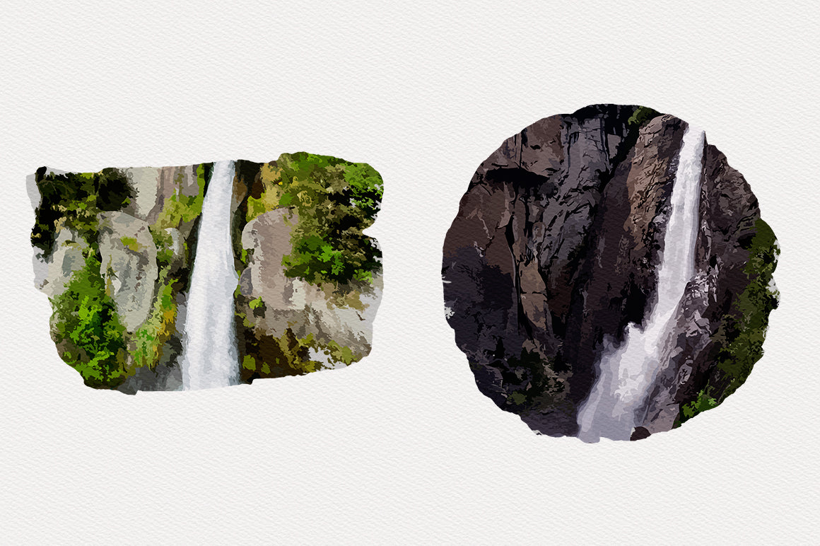 1040+ Amazing Watercolor Illustrations Bundle - Artixty