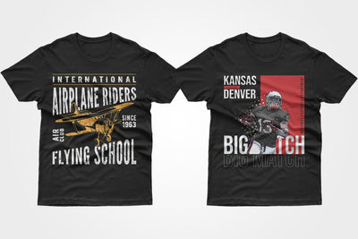 200+ Classy T-Shirt Designs Bundle-Templates-Artixty