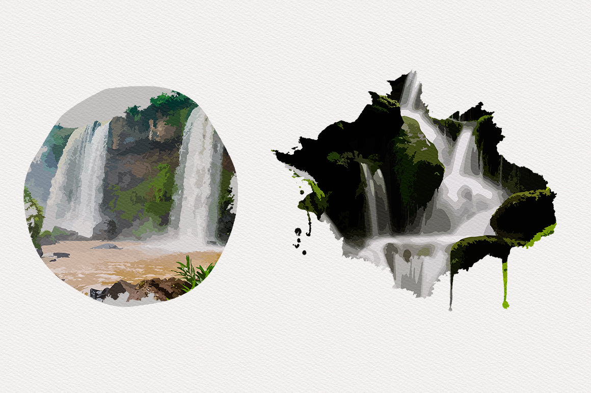1040+ Amazing Watercolor Illustrations Bundle - Artixty