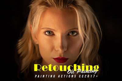 50 Mega Oil Paint Photoshop Actions Bundle - Artixty