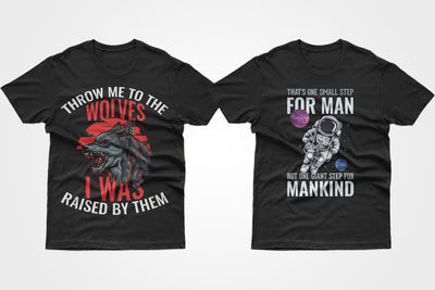 200+ Classy T-Shirt Designs Bundle-Templates-Artixty