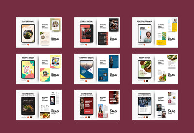 The Massive Bundle Of E-books, Flyers & Calendar Templates-Templates-Artixty
