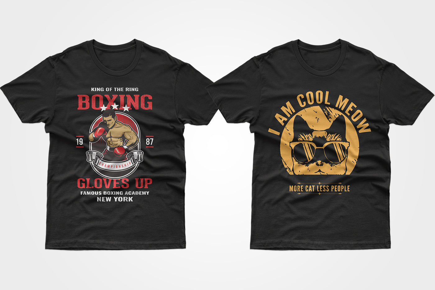 200+ Classy T-Shirt Designs Bundle-Templates-Artixty