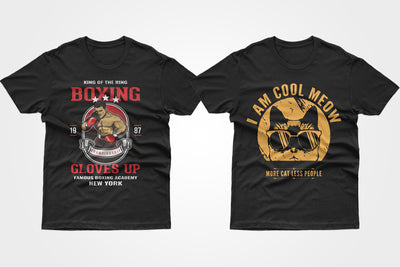 200+ Classy T-Shirt Designs Bundle-Templates-Artixty