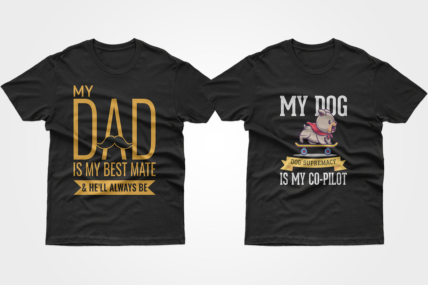 200+ Classy T-Shirt Designs Bundle-Templates-Artixty