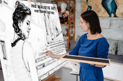 The 30-in-1 Modern Sketch Photoshop Actions Bundle-Add-Ons-Artixty
