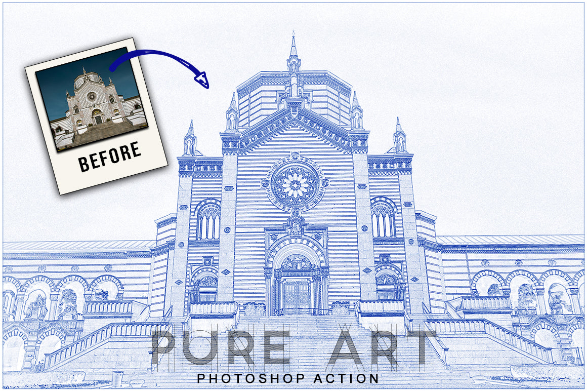 The 30-in-1 Modern Sketch Photoshop Actions Bundle-Add-Ons-Artixty