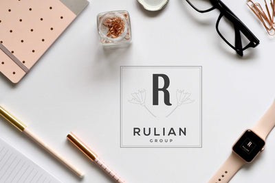 520 A to Z Floral Handmade Logos Bundle