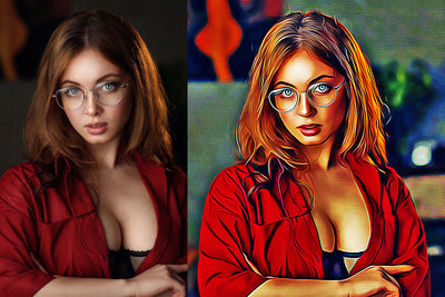 10-In-1 Authentic Painting Photoshop Actions Bundle