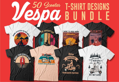 The Fancy T-Shirt Designs Bundle - 375+ Designs-Templates-Artixty
