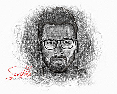 The Scribble & Sketch Photo Effects Templates Bundle - Artixty