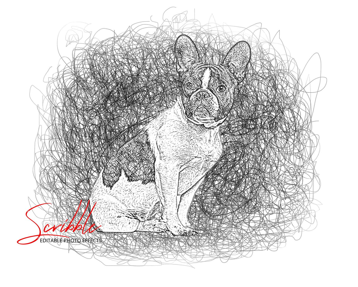 The Scribble & Sketch Photo Effects Templates Bundle - Artixty