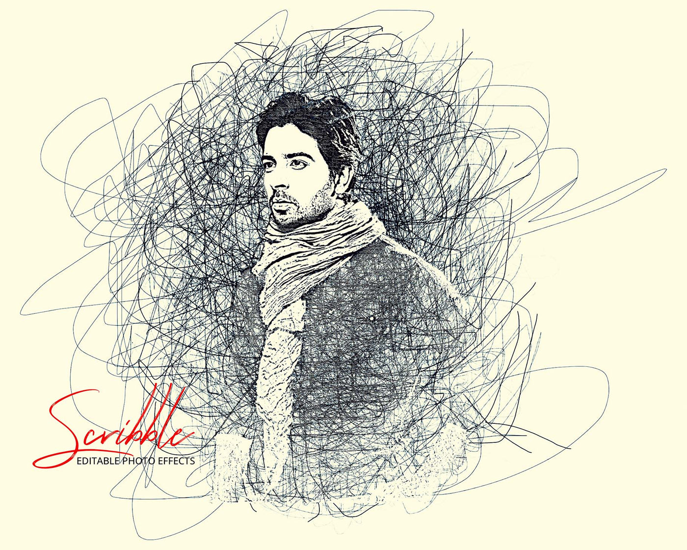 The Scribble & Sketch Photo Effects Templates Bundle - Artixty