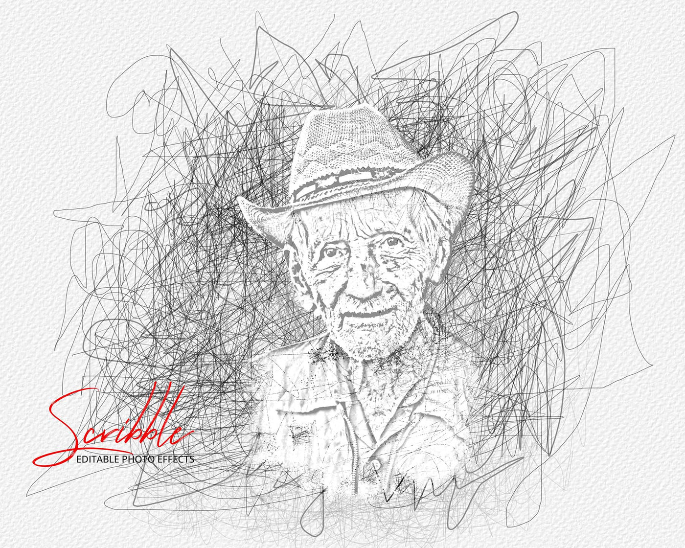 The Scribble & Sketch Photo Effects Templates Bundle - Artixty