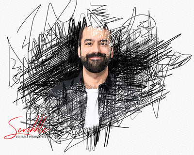 The Scribble & Sketch Photo Effects Templates Bundle - Artixty