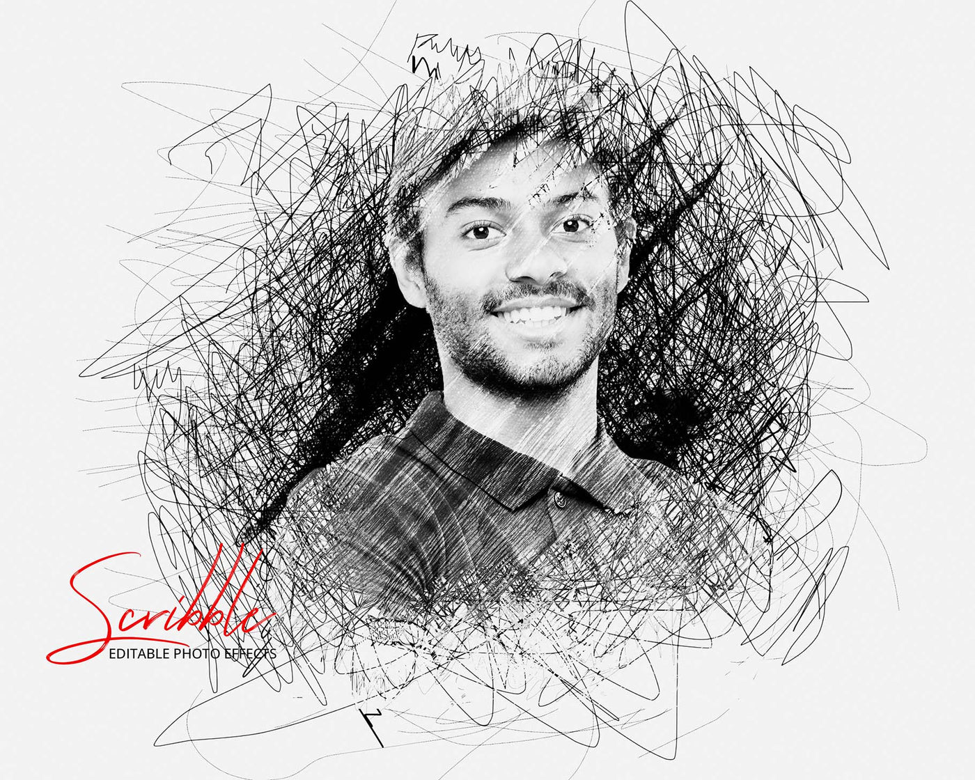 The Scribble & Sketch Photo Effects Templates Bundle - Artixty
