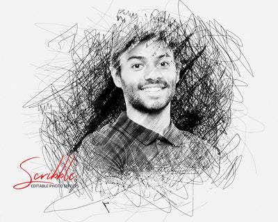 The Scribble & Sketch Photo Effects Templates Bundle - Artixty