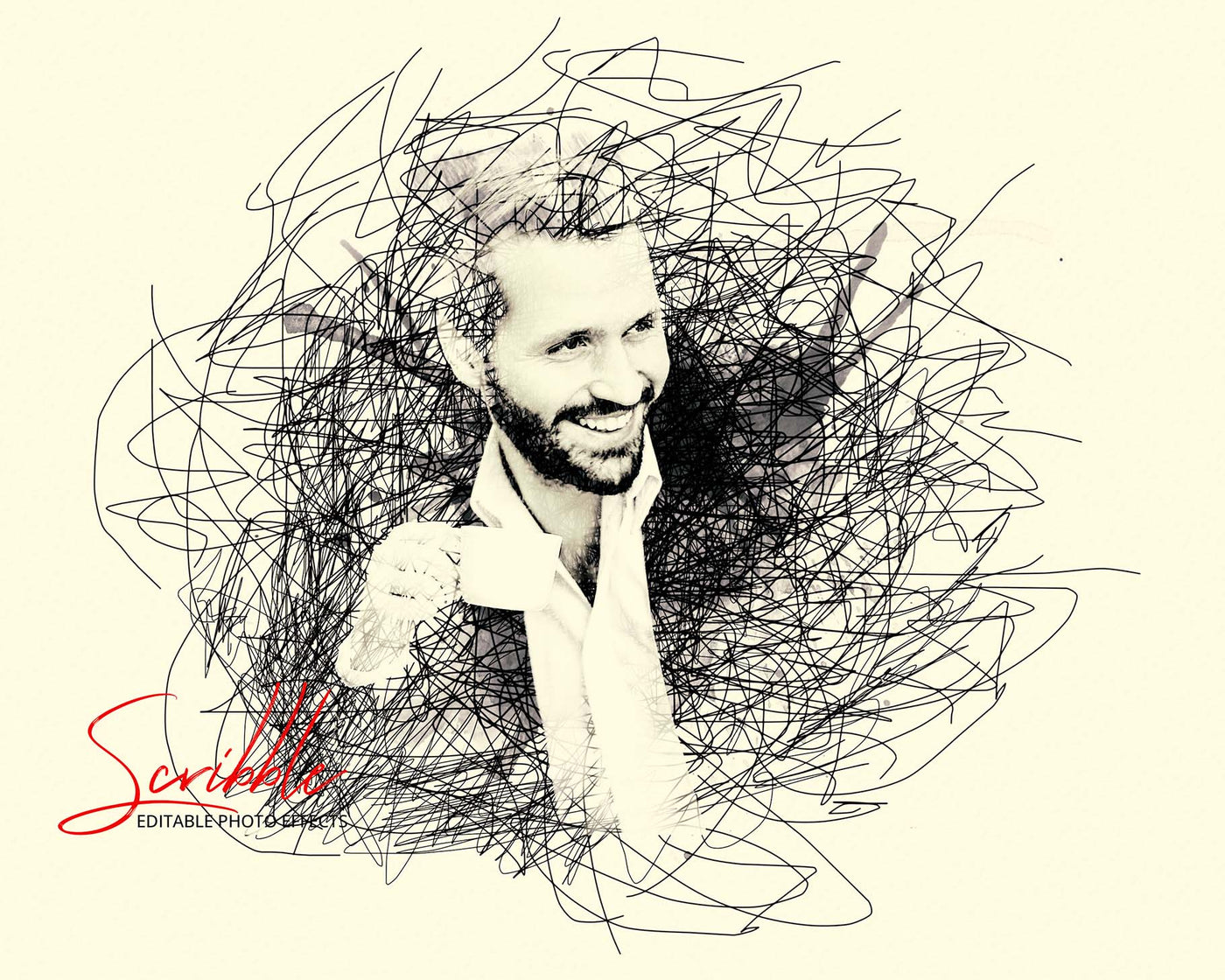 The Scribble & Sketch Photo Effects Templates Bundle - Artixty