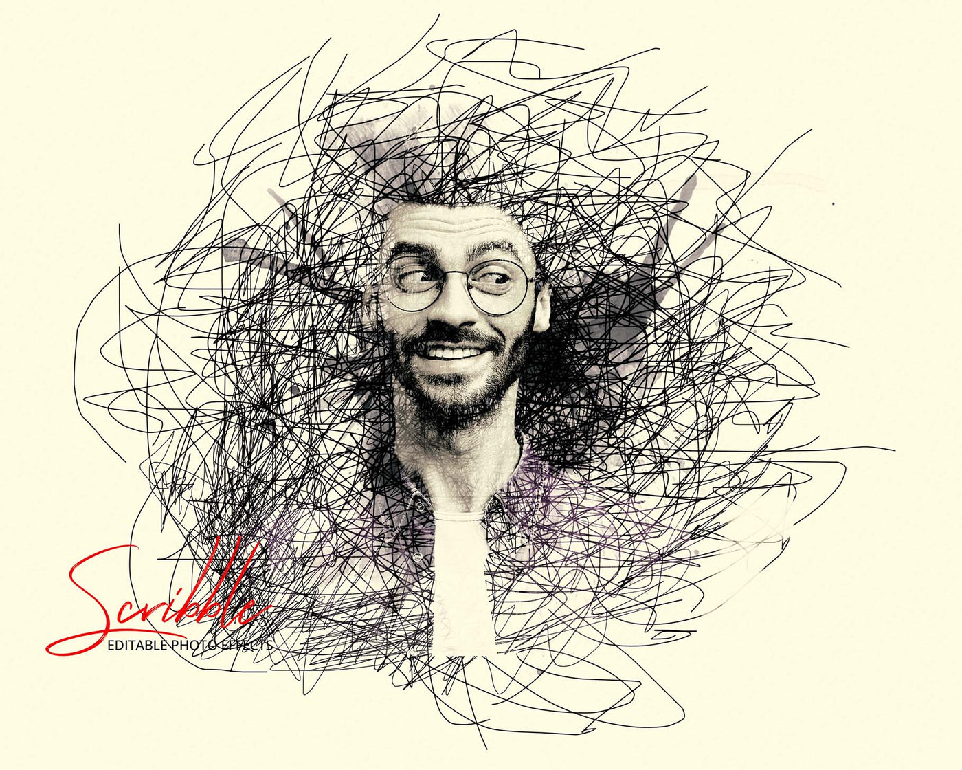 The Scribble & Sketch Photo Effects Templates Bundle - Artixty