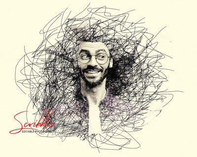 The Scribble & Sketch Photo Effects Templates Bundle - Artixty