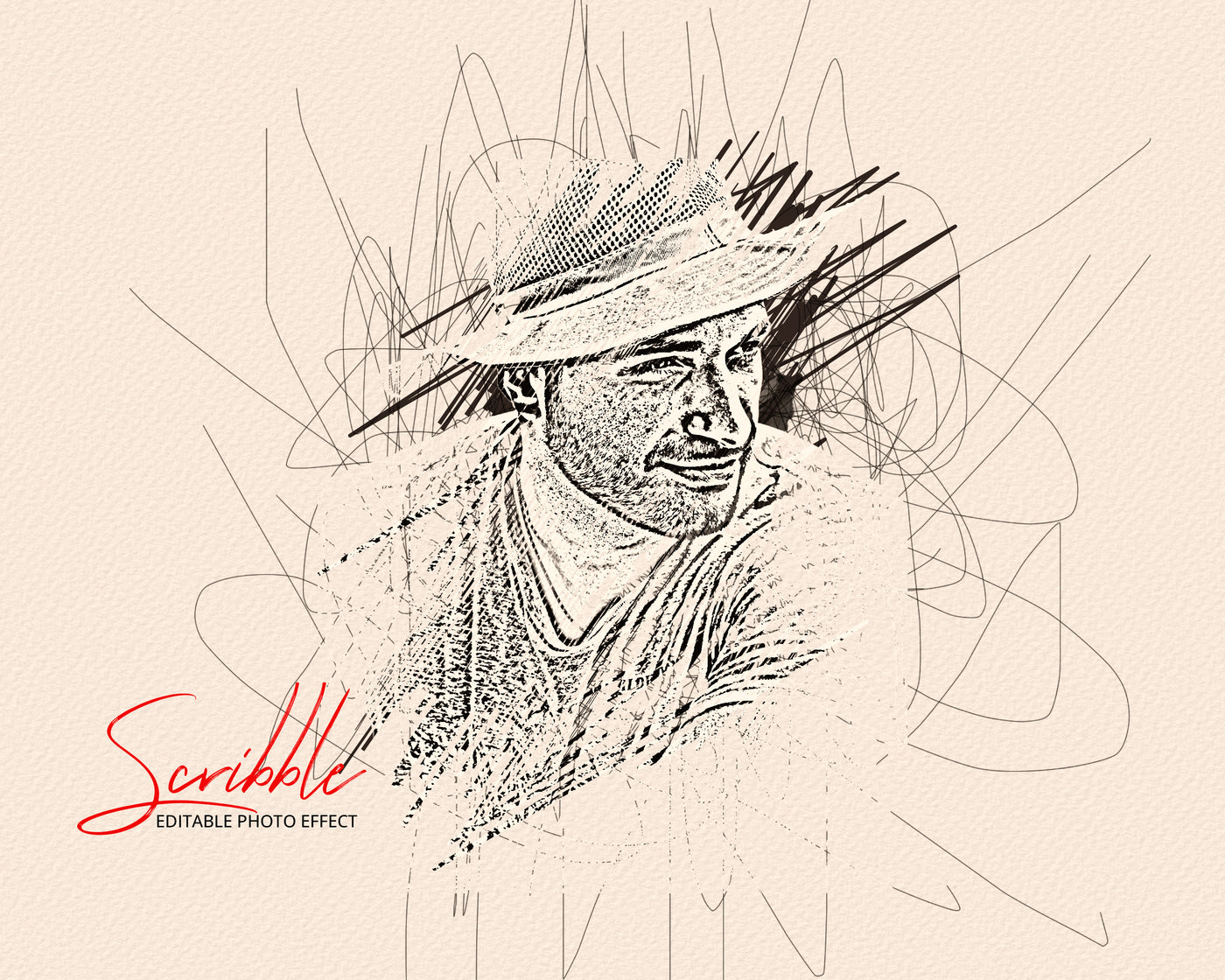 The Scribble & Sketch Photo Effects Templates Bundle - Artixty