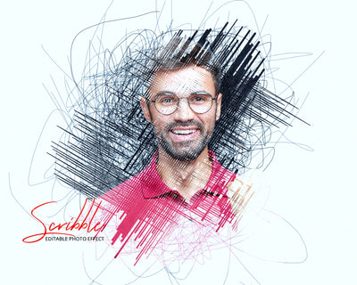 The Scribble & Sketch Photo Effects Templates Bundle - Artixty