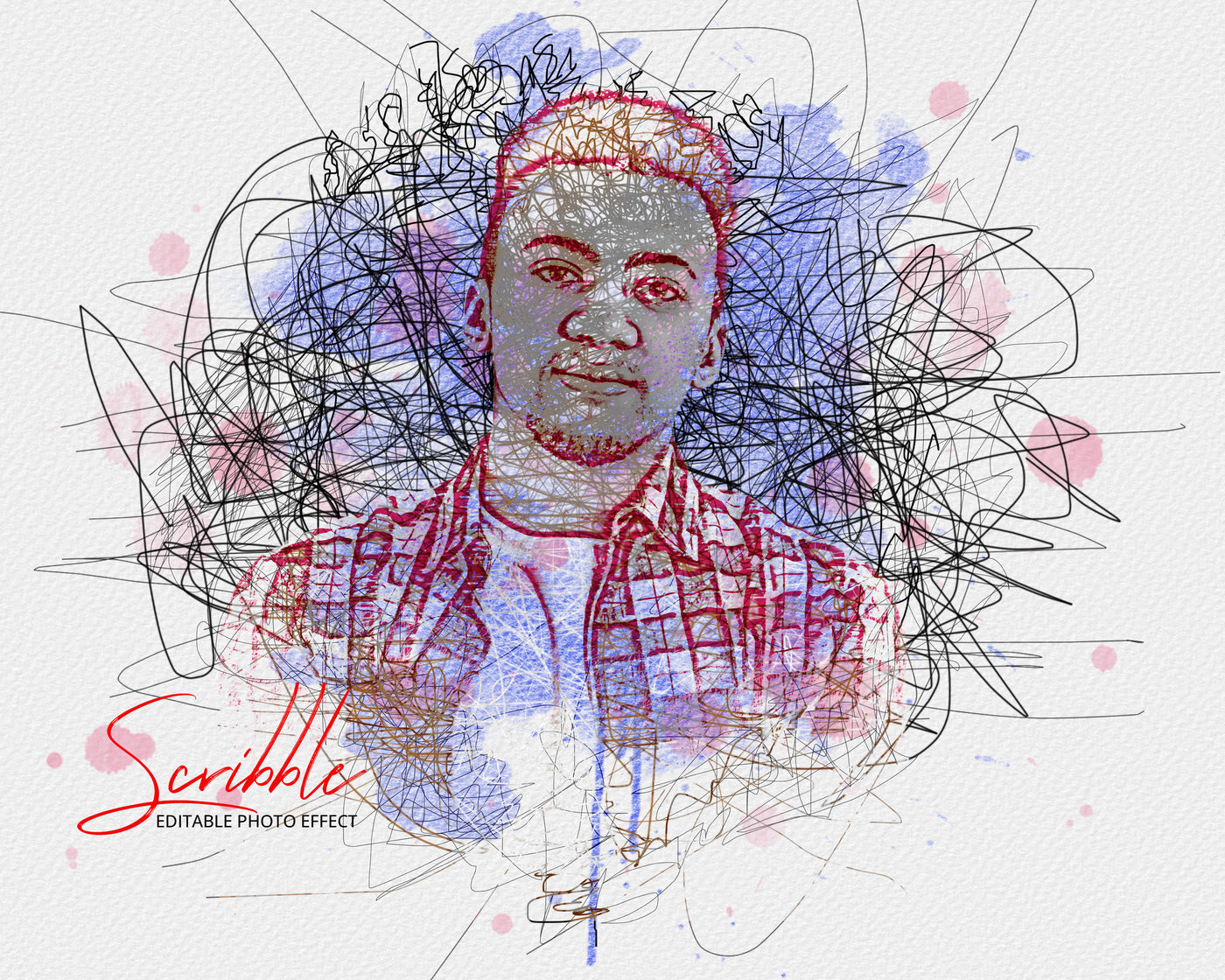 The Scribble & Sketch Photo Effects Templates Bundle - Artixty