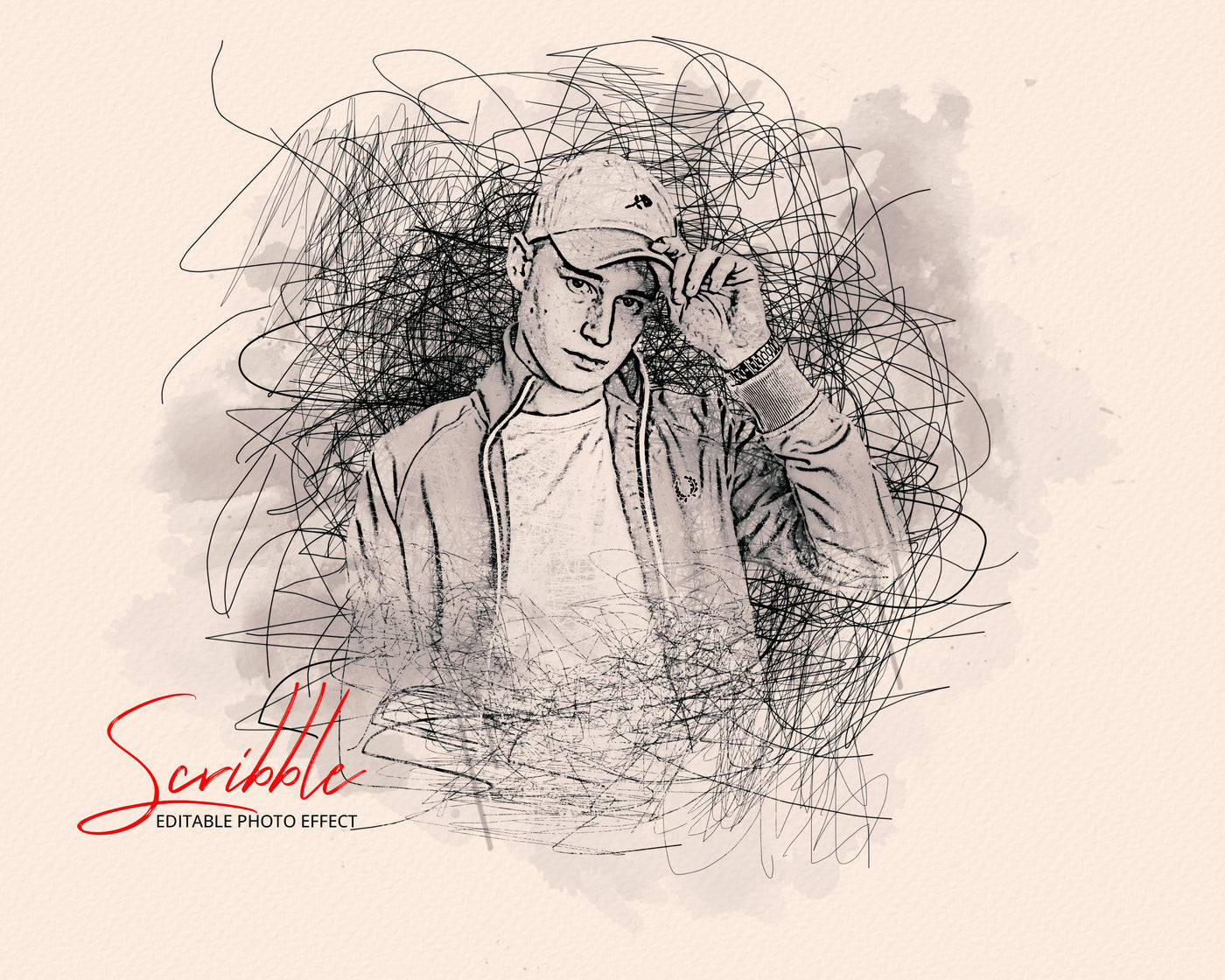 The Scribble & Sketch Photo Effects Templates Bundle - Artixty