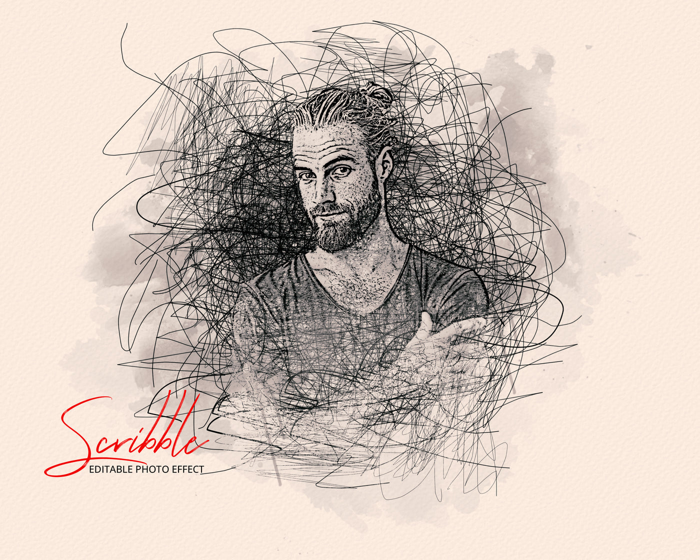The Scribble & Sketch Photo Effects Templates Bundle - Artixty