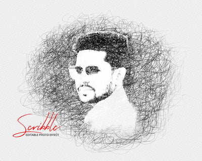 The Scribble & Sketch Photo Effects Templates Bundle - Artixty