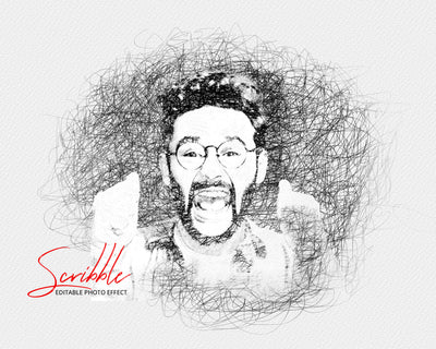 The Scribble & Sketch Photo Effects Templates Bundle - Artixty