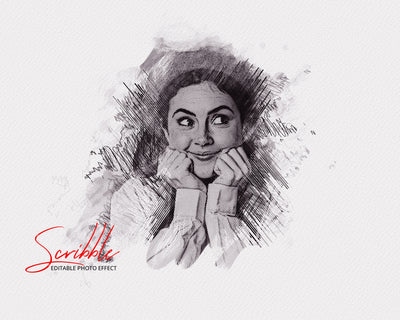 The Scribble & Sketch Photo Effects Templates Bundle - Artixty