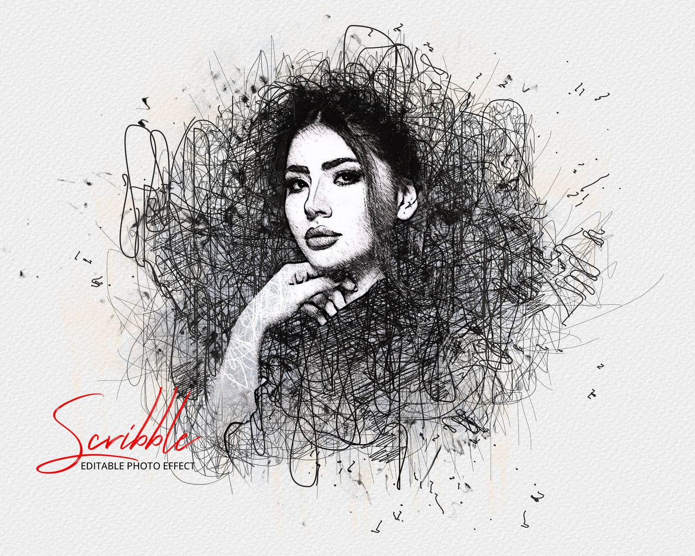 The Scribble & Sketch Photo Effects Templates Bundle - Artixty