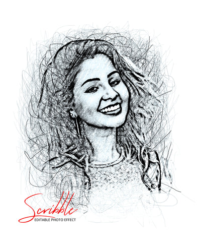The Scribble & Sketch Photo Effects Templates Bundle - Artixty