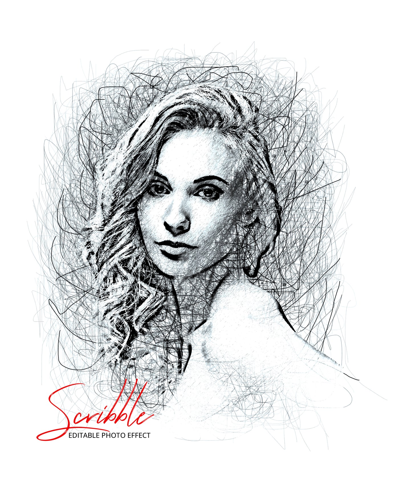 The Scribble & Sketch Photo Effects Templates Bundle - Artixty