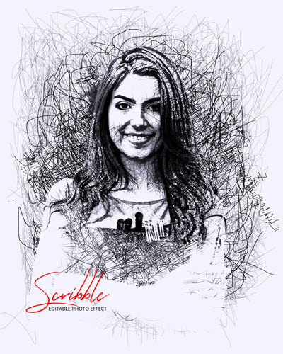 The Scribble & Sketch Photo Effects Templates Bundle - Artixty