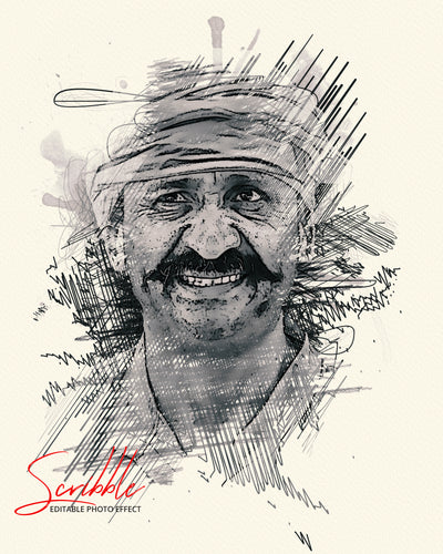 The Scribble & Sketch Photo Effects Templates Bundle - Artixty