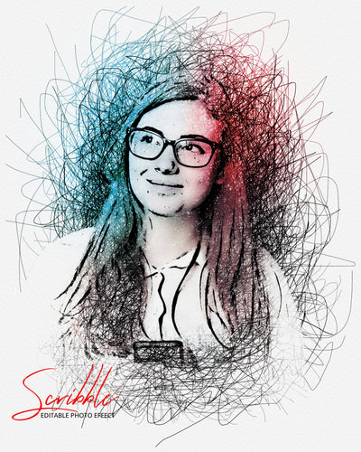 The Scribble & Sketch Photo Effects Templates Bundle - Artixty