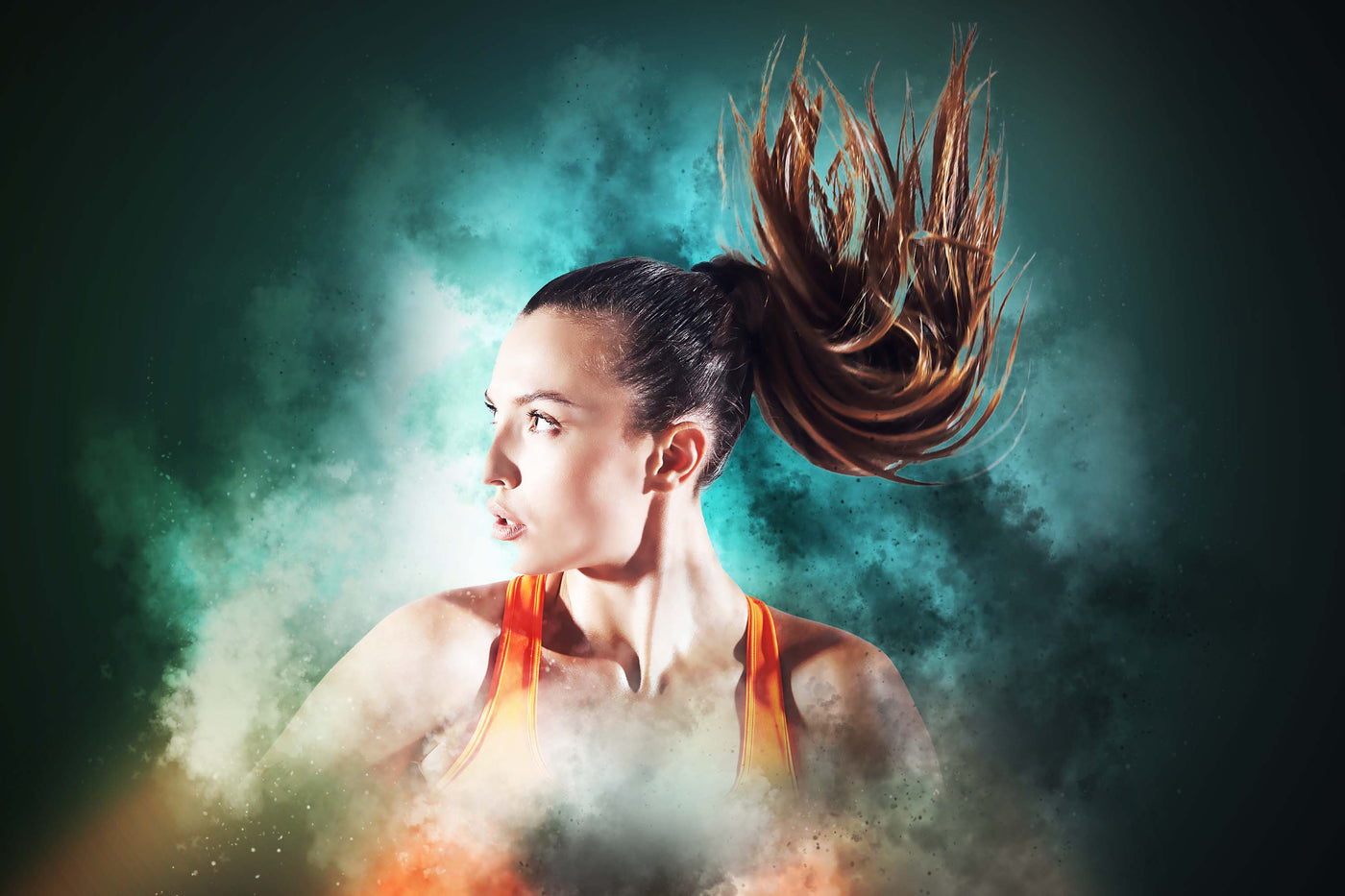 10 Smoke Powder Photo Effects Bundle - Artixty