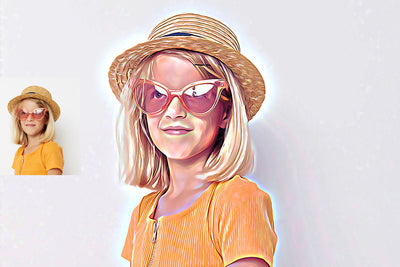 Digital Oil Painting Photoshop Actions Bundle