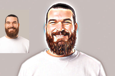 Digital Oil Painting Photoshop Actions Bundle