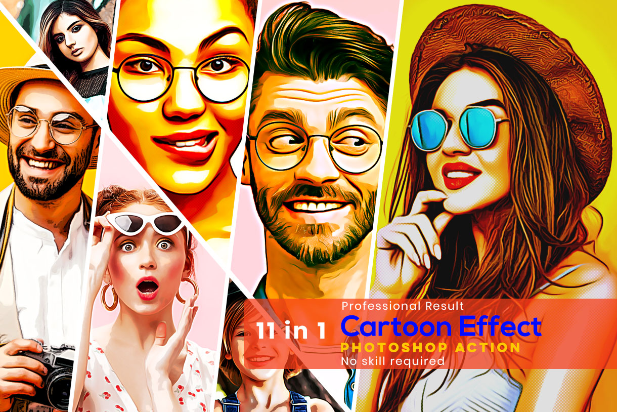 Digital Oil Painting Photoshop Actions Bundle