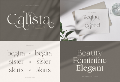 Unique Branding Modern Font Bundles - Artixty