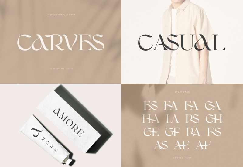 Unique Branding Modern Font Bundles - Artixty