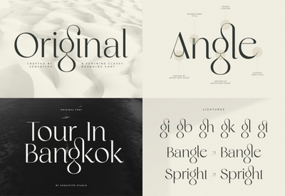 Unique Branding Modern Font Bundles - Artixty