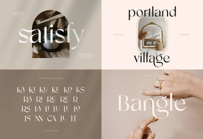 Unique Branding Modern Font Bundles - Artixty