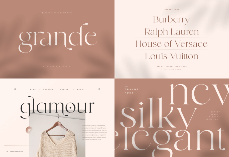 Unique Branding Modern Font Bundles - Artixty